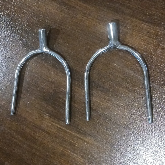 English Spurs Slip-on Blunt Silvertone - Picture 2 of 5